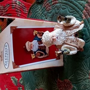 Hallmark 2004 Jolly Old Kris Jingle Holiday Bell Ornament with Box